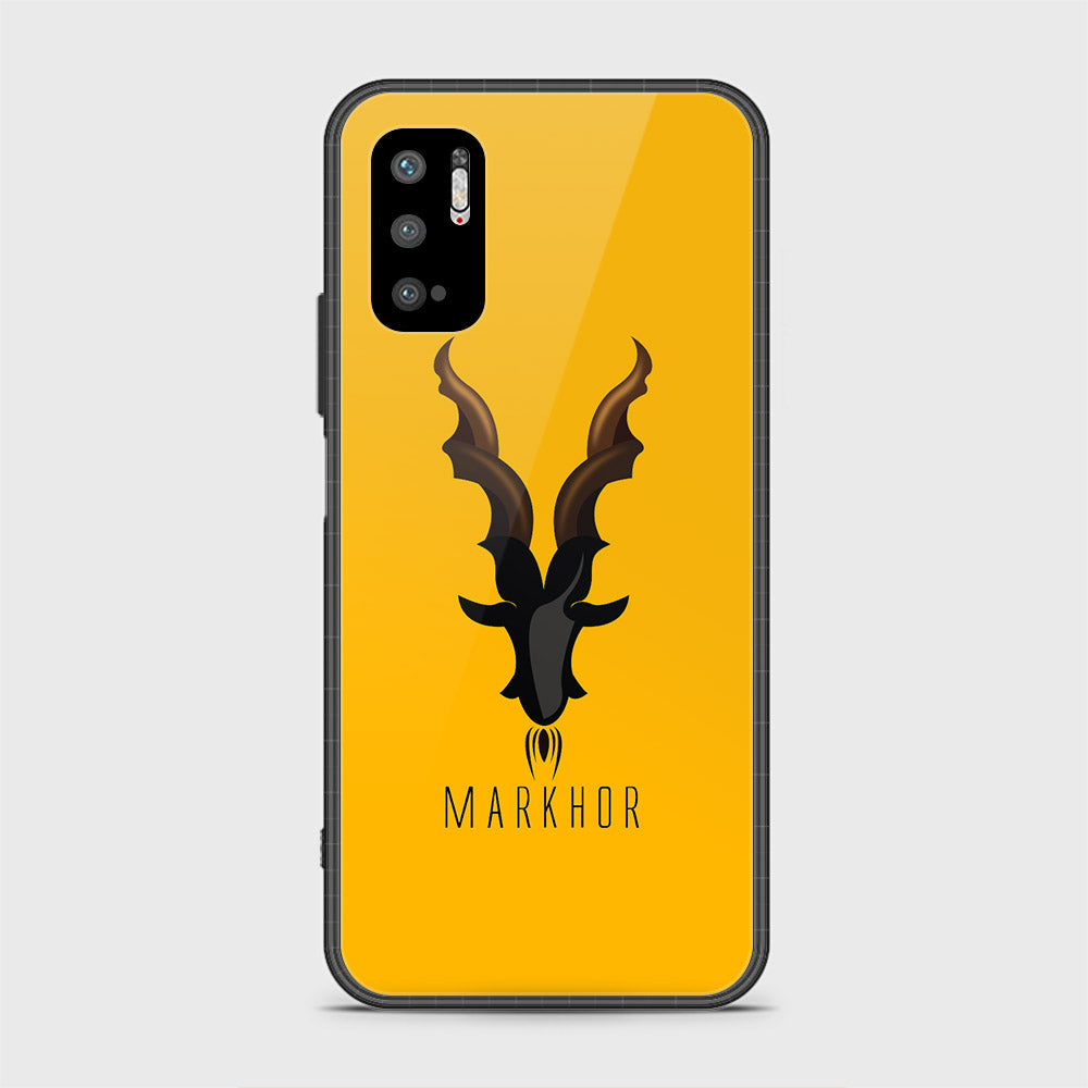 Xiaomi Redmi Note 10 5G Cover - Markhor Series - HQ Ultra Shine Premium Infinity Glass Soft Silicon Borders Case