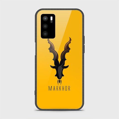 Oppo A16s Cover - Markhor Series - HQ Ultra Shine Premium Infinity Glass Soft Silicon Borders Case