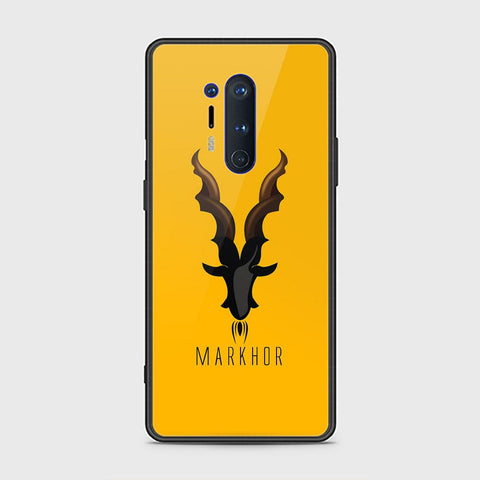 OnePlus 8 Pro Cover - Markhor Series - HQ Ultra Shine Premium Infinity Glass Soft Silicon Borders Case