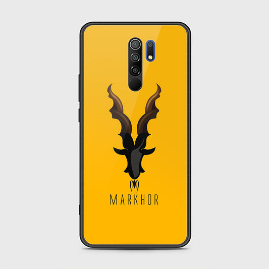 Xiaomi Redmi 9 Cover - Markhor Series - HQ Ultra Shine Premium Infinity Glass Soft Silicon Borders Case  G56