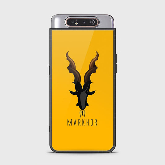 Samsung Galaxy A80 Cover - Markhor Series - HQ Ultra Shine Premium Infinity Glass Soft Silicon Borders Case