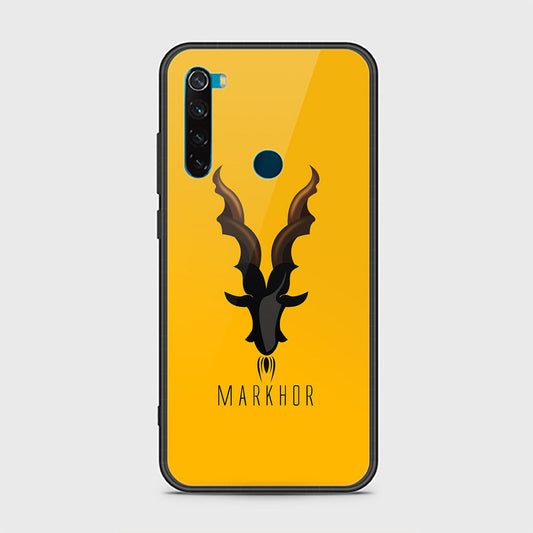 Xiaomi Redmi Note 8 Cover - Markhor Series - HQ Ultra Shine Premium Infinity Glass Soft Silicon Borders Case