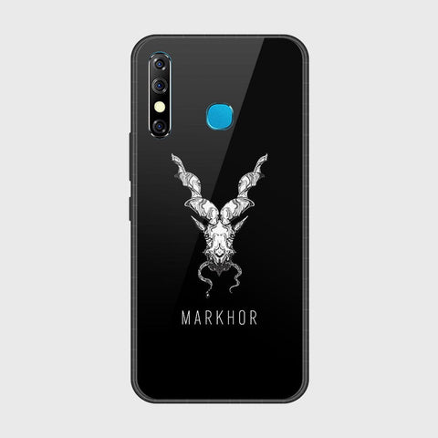 Infinix Hot 8Cover- Markhor Series - HQ Ultra Shine Premium Infinity Glass Soft Silicon Borders Case