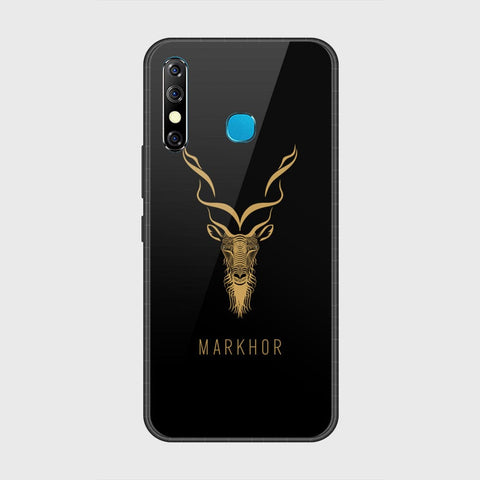 Tecno Spark 4 Cover- Markhor Series - HQ Ultra Shine Premium Infinity Glass Soft Silicon Borders Case