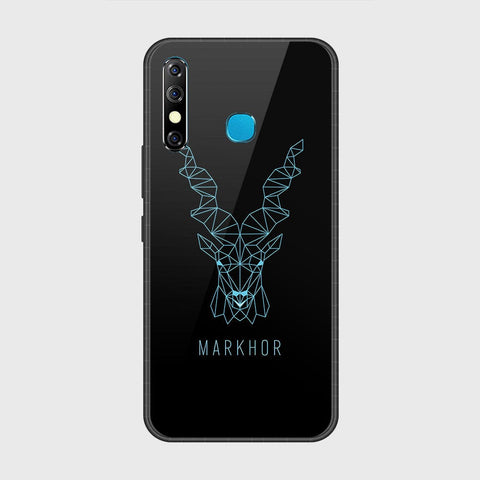 Infinix Hot 8Cover- Markhor Series - HQ Ultra Shine Premium Infinity Glass Soft Silicon Borders Case