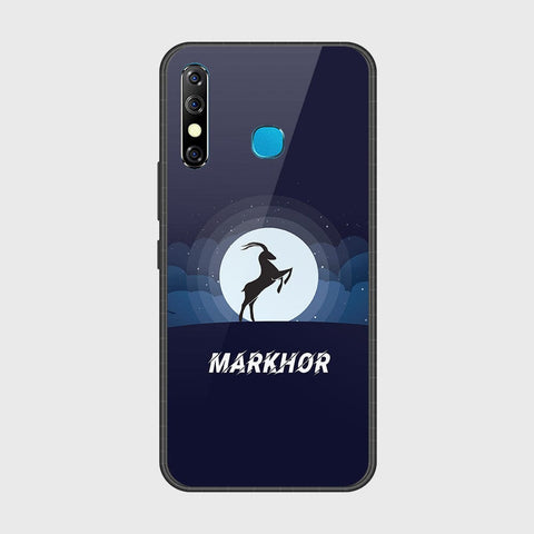 Infinix Hot 8Cover- Markhor Series - HQ Ultra Shine Premium Infinity Glass Soft Silicon Borders Case