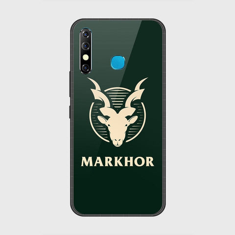 Infinix Hot 8Cover- Markhor Series - HQ Ultra Shine Premium Infinity Glass Soft Silicon Borders Case