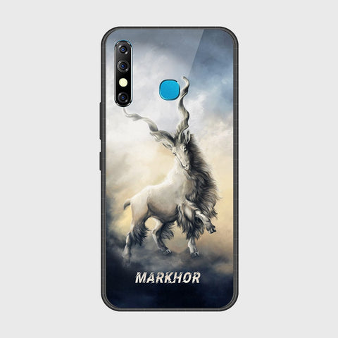 Infinix Hot 8 Cover- Markhor Series - HQ Ultra Shine Premium Infinity Glass Soft Silicon Borders Case