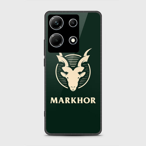 Infinix Note 30 VIP Cover- Markhor Series - HQ Ultra Shine Premium Infinity Glass Soft Silicon Borders Case