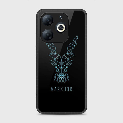 Tecno Spark 20C Cover- Markhor Series - HQ Ultra Shine Premium Infinity Glass Soft Silicon Borders Case