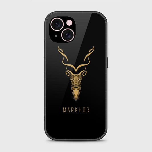 iPhone 15 Cover- Markhor Series - HQ Ultra Shine Premium Infinity Glass Soft Silicon Borders Case (Fast Delivery)