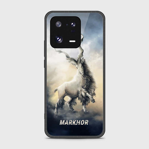 Xiaomi 13 Pro Cover- Markhor Series - HQ Ultra Shine Premium Infinity Glass Soft Silicon Borders Case