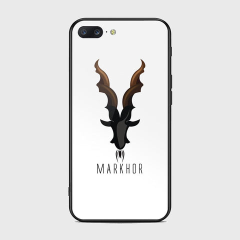 OnePlus 5 Cover- Markhor Series - HQ Ultra Shine Premium Infinity Glass Soft Silicon Borders Case