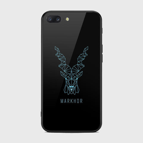 OnePlus 5 Cover- Markhor Series - HQ Ultra Shine Premium Infinity Glass Soft Silicon Borders Case