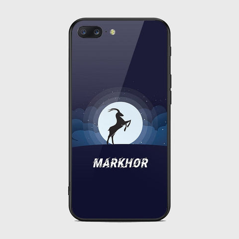 OnePlus 5 Cover- Markhor Series - HQ Ultra Shine Premium Infinity Glass Soft Silicon Borders Case