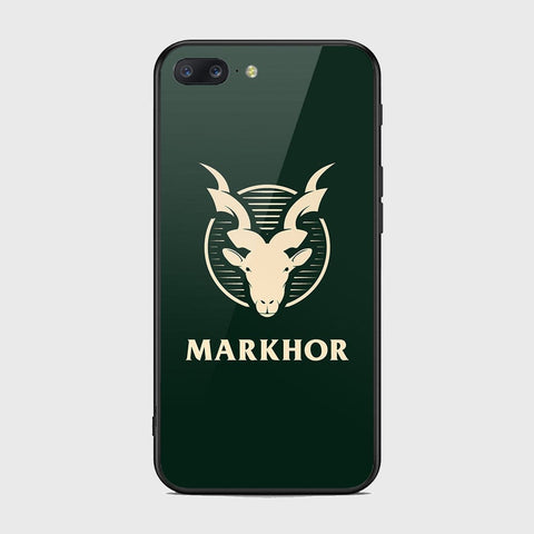 OnePlus 5 Cover- Markhor Series - HQ Ultra Shine Premium Infinity Glass Soft Silicon Borders Case