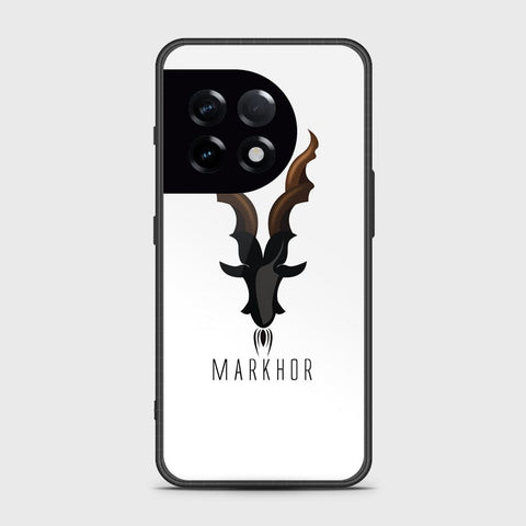 OnePlus Ace 2 Cover- Markhor Series - HQ Ultra Shine Premium Infinity Glass Soft Silicon Borders Case