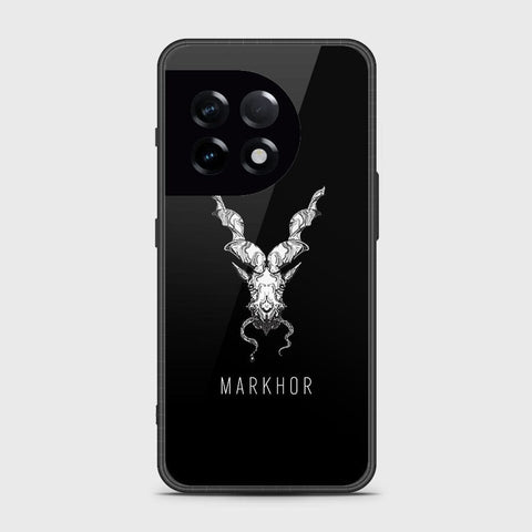 OnePlus Ace 2 Cover- Markhor Series - HQ Ultra Shine Premium Infinity Glass Soft Silicon Borders Case