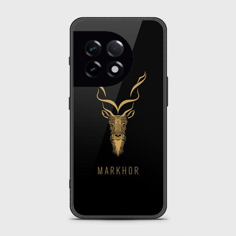 OnePlus Ace 2 Cover- Markhor Series - HQ Ultra Shine Premium Infinity Glass Soft Silicon Borders Case