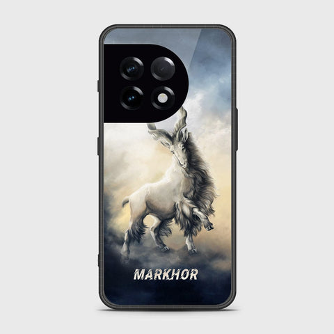 OnePlus Ace 2 Cover- Markhor Series - HQ Ultra Shine Premium Infinity Glass Soft Silicon Borders Case