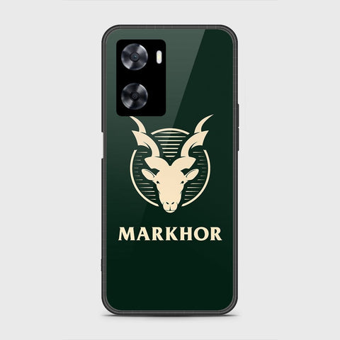 Oppo A77s Cover - Markhor Series - HQ Ultra Shine Premium Infinity Glass Soft Silicon Borders Case