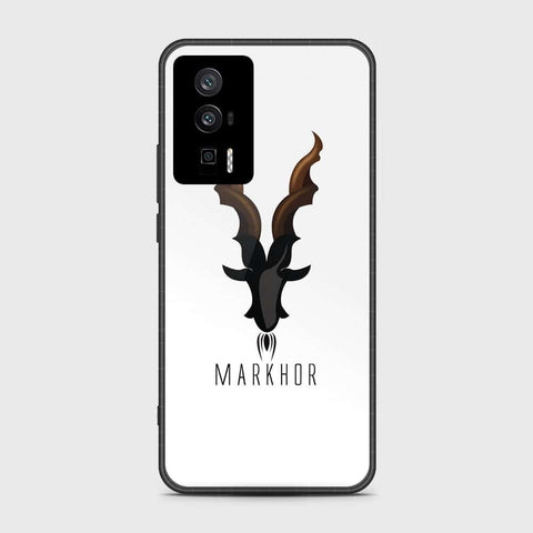 Xiaomi Redmi K60 Pro Cover- Markhor Series - HQ Ultra Shine Premium Infinity Glass Soft Silicon Borders Case