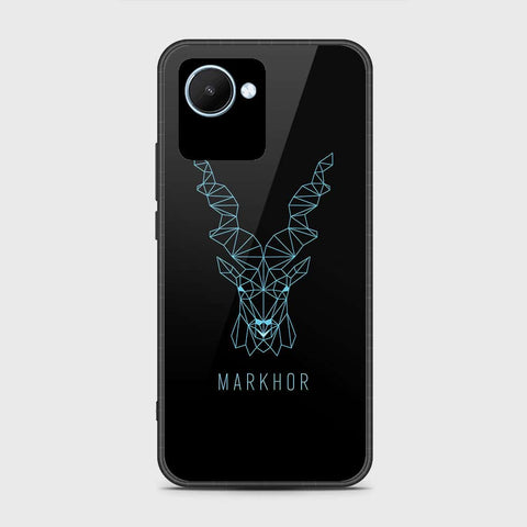 Realme C30s Cover- Markhor Series - HQ Ultra Shine Premium Infinity Glass Soft Silicon Borders Case