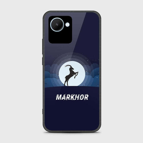 Realme C30 Cover- Markhor Series - HQ Ultra Shine Premium Infinity Glass Soft Silicon Borders Case