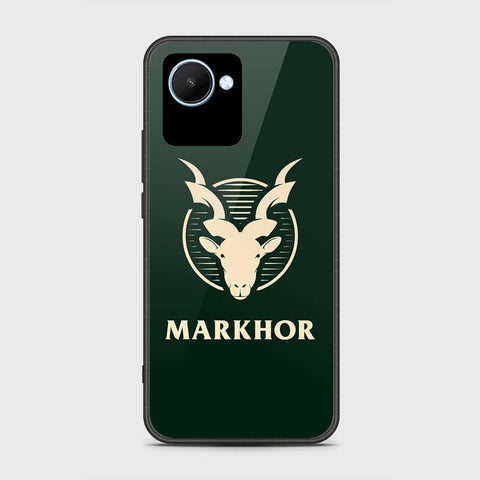 Realme C30s Cover- Markhor Series - HQ Ultra Shine Premium Infinity Glass Soft Silicon Borders Case