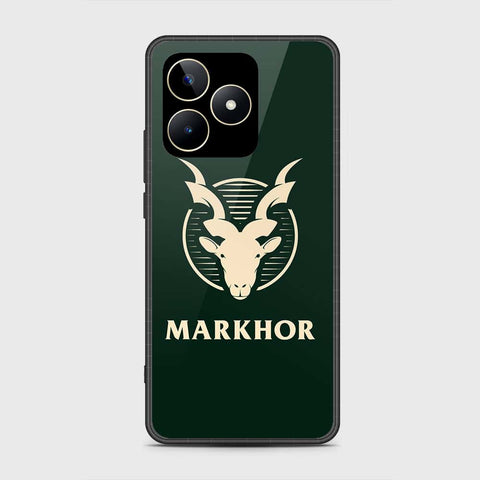 Realme Narzo N53 Cover- Markhor Series - HQ Ultra Shine Premium Infinity Glass Soft Silicon Borders Case