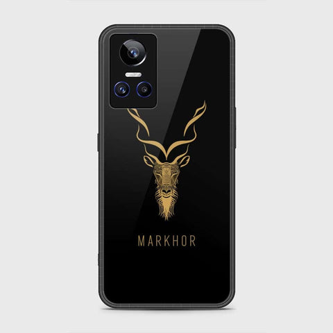 Realme GT Neo 3 Cover- Markhor Series - HQ Ultra Shine Premium Infinity Glass Soft Silicon Borders Case