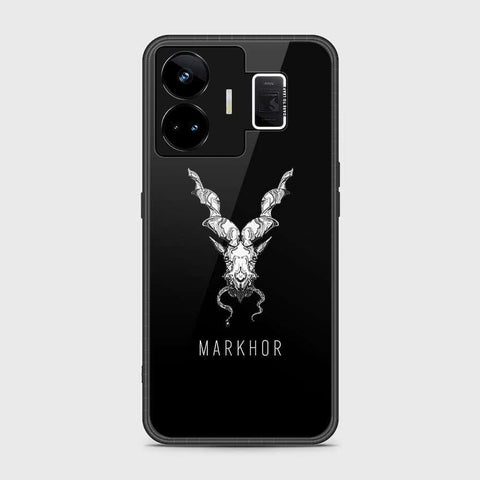 Realme GT3 Cover- Markhor Series - HQ Ultra Shine Premium Infinity Glass Soft Silicon Borders Case