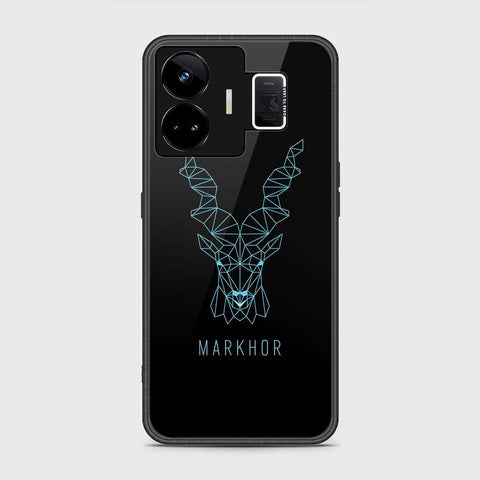 Realme GT3 Cover- Markhor Series - HQ Ultra Shine Premium Infinity Glass Soft Silicon Borders Case