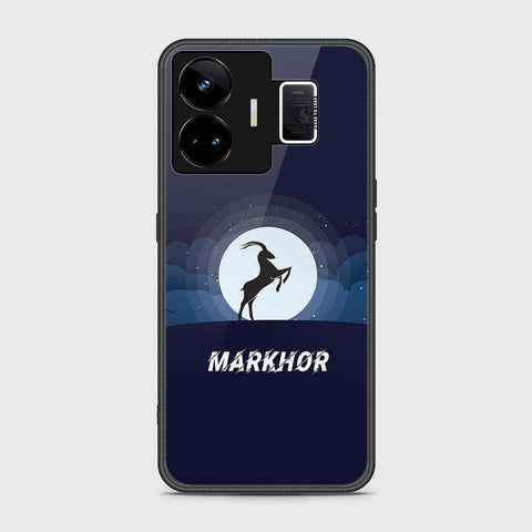 Realme GT3 Cover- Markhor Series - HQ Ultra Shine Premium Infinity Glass Soft Silicon Borders Case