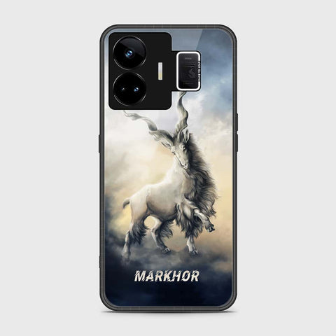 Realme GT3 Cover- Markhor Series - HQ Ultra Shine Premium Infinity Glass Soft Silicon Borders Case