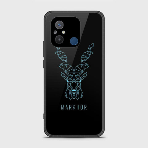 Xiaomi Redmi 12C Cover - Markhor Series - HQ Ultra Shine Premium Infinity Glass Soft Silicon Borders Case