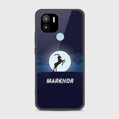 Xiaomi Redmi A1 Plus Cover - Markhor Series - HQ Ultra Shine Premium Infinity Glass Soft Silicon Borders Case