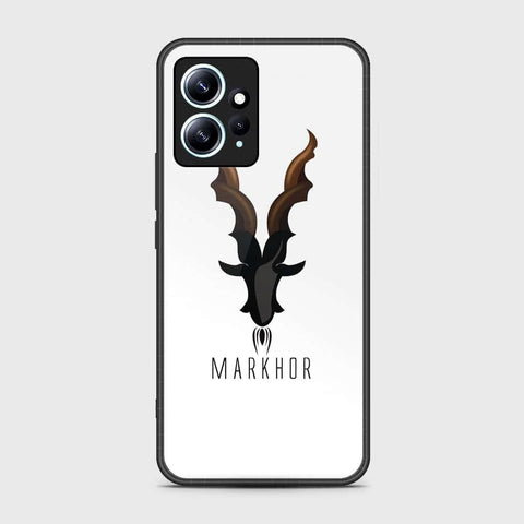 Xiaomi Redmi Note 12 4G Cover- Markhor Series - HQ Ultra Shine Premium Infinity Glass Soft Silicon Borders Case