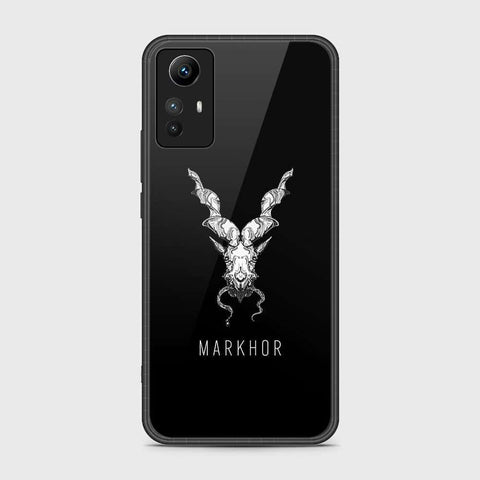 Xiaomi Redmi Note 12S Cover- Markhor Series - HQ Ultra Shine Premium Infinity Glass Soft Silicon Borders Case