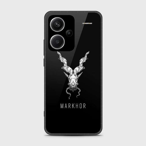 Xiaomi Redmi Note 13 Pro Plus 5G Cover- Markhor Series - HQ Ultra Shine Premium Infinity Glass Soft Silicon Borders Case