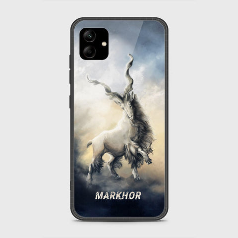 Samsung Galaxy A04 Cover- Markhor Series - HQ Ultra Shine Premium Infinity Glass Soft Silicon Borders Case