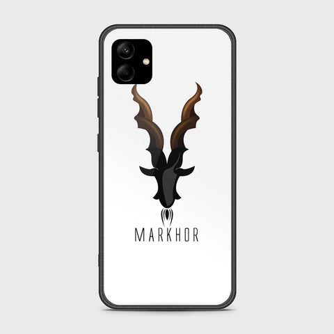 Samsung Galaxy A04e Cover - Markhor Series - HQ Ultra Shine Premium Infinity Glass Soft Silicon Borders Case