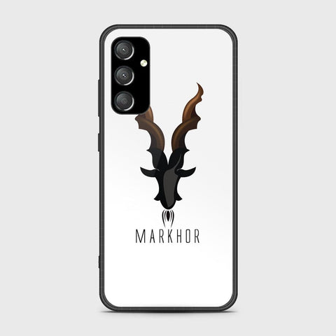 Samsung Galaxy A34 5G Cover- Markhor Series - HQ Ultra Shine Premium Infinity Glass Soft Silicon Borders Case