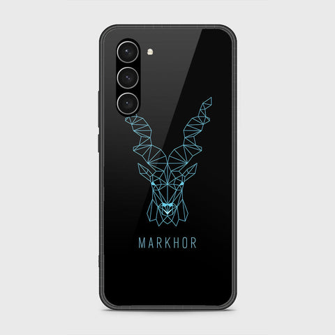 Samsung Galaxy S23 5G Cover- Markhor Series - HQ Ultra Shine Premium Infinity Glass Soft Silicon Borders Case