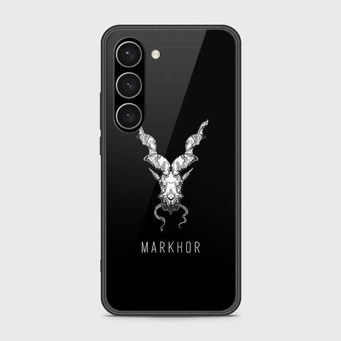 Samsung Galaxy S23 Plus 5G Cover - Markhor Series - HQ Ultra Shine Premium Infinity Glass Soft Silicon Borders Case