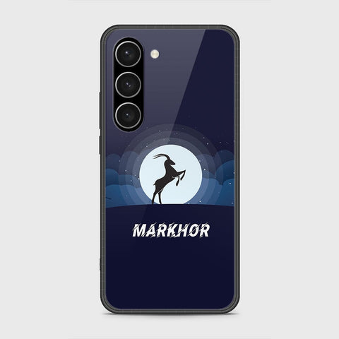 Samsung Galaxy S23 Plus 5G Cover - Markhor Series - HQ Ultra Shine Premium Infinity Glass Soft Silicon Borders Case