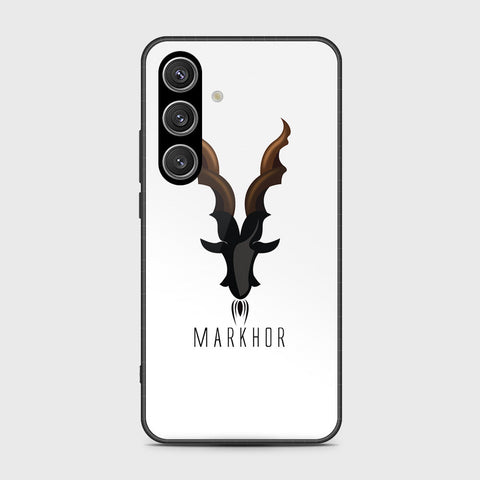 Samsung Galaxy S24 Plus Cover- Markhor Series - HQ Ultra Shine Premium Infinity Glass Soft Silicon Borders Case