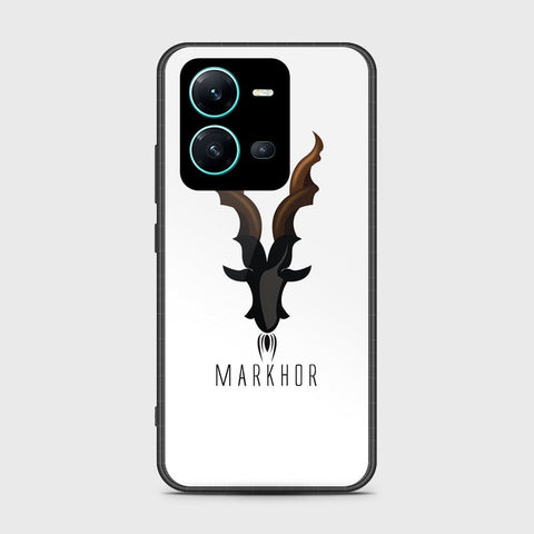 Vivo V25 5G Cover- Markhor Series - HQ Ultra Shine Premium Infinity Glass Soft Silicon Borders Case