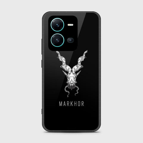 Vivo V25 5G Cover- Markhor Series - HQ Ultra Shine Premium Infinity Glass Soft Silicon Borders Case