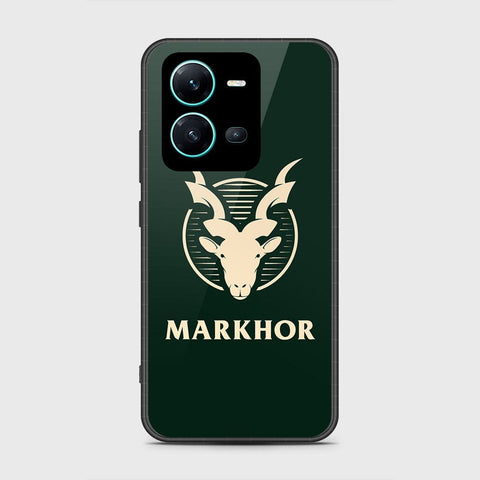 Vivo V25 5G Cover- Markhor Series - HQ Ultra Shine Premium Infinity Glass Soft Silicon Borders Case